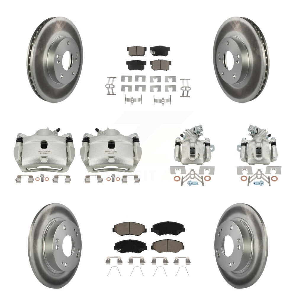 Transit Auto KCG-101069C Disc Brake Kit for 2013-2015 Honda Civic, Acura ILX - Front and Rear product image
