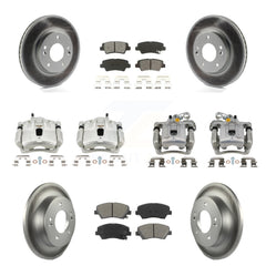 Transit Auto KCG-101069S Disc Brake Kit for 2011-2012 Hyundai Elantra - Front and Rear product image