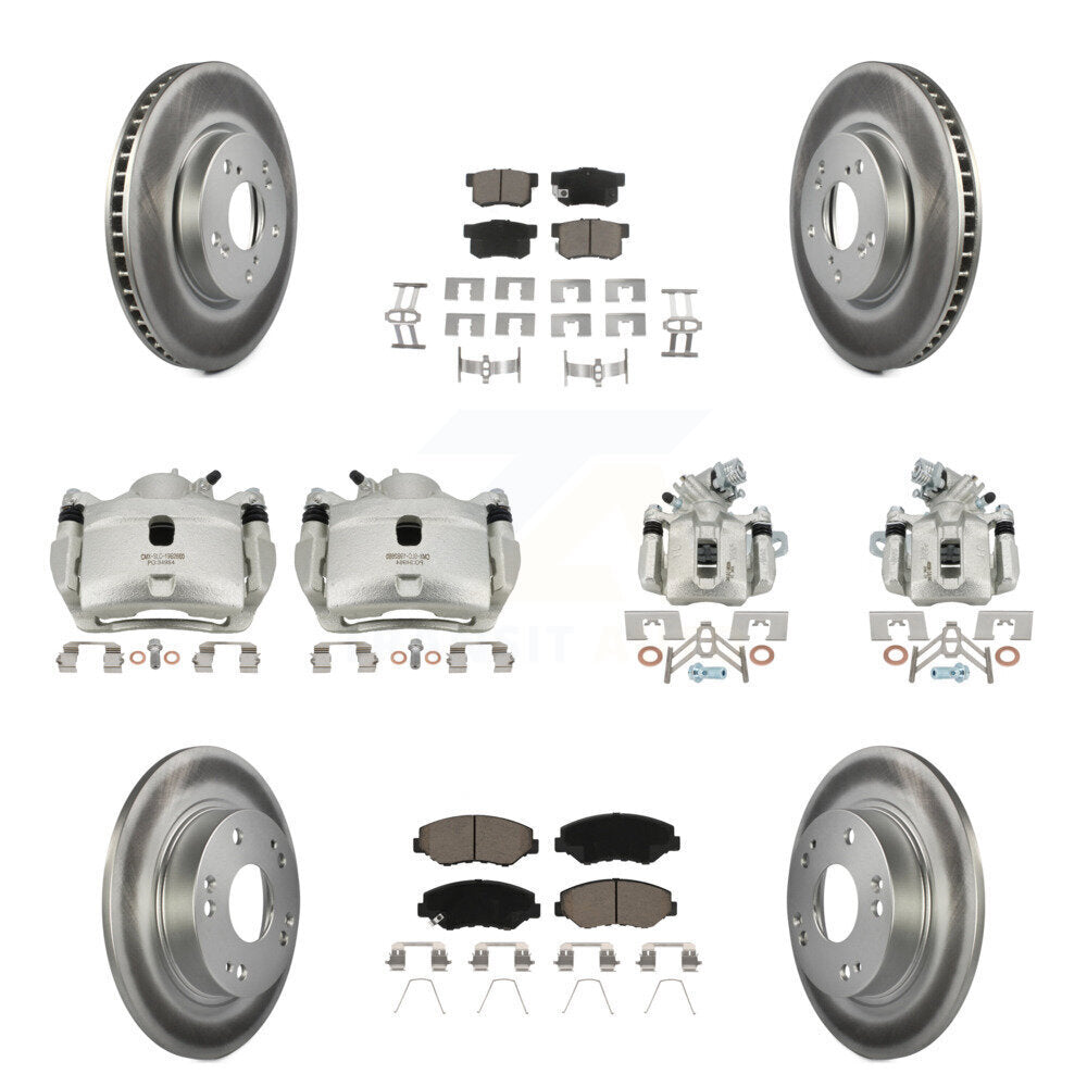Transit Auto KCG-101070C Disc Brake Kit for 2015 Honda Civic - Front and Rear product image