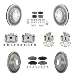 Transit Auto KCG-101071C Disc Brake Kit for 2006-2008 Honda Civic - Front and Rear product image
