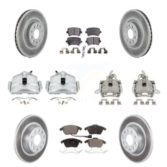 Transit Auto KCG-101071P Disc Brake Kit for 2006-2008 Volkswagen GTI - Front and Rear product image