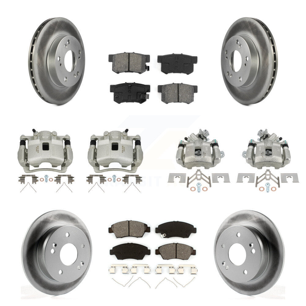Transit Auto KCG-101071S Disc Brake Kit for 2002-2006 Honda Civic, Acura RSX - Front and Rear product image