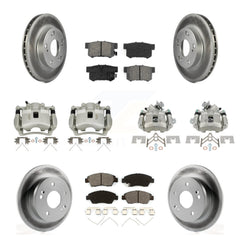 Transit Auto KCG-101071S Disc Brake Kit for 2002-2006 Honda Civic, Acura RSX - Front and Rear product image