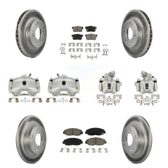 Transit Auto KCG-101072C Disc Brake Kit for 2006-2011 Honda Civic - Front and Rear product image