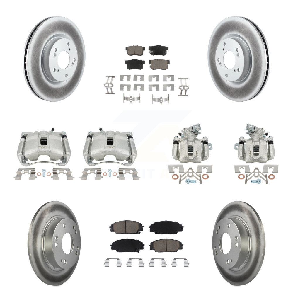 Transit Auto KCG-101073C Disc Brake Kit for 2007-2010 Acura CSX - Front and Rear product image