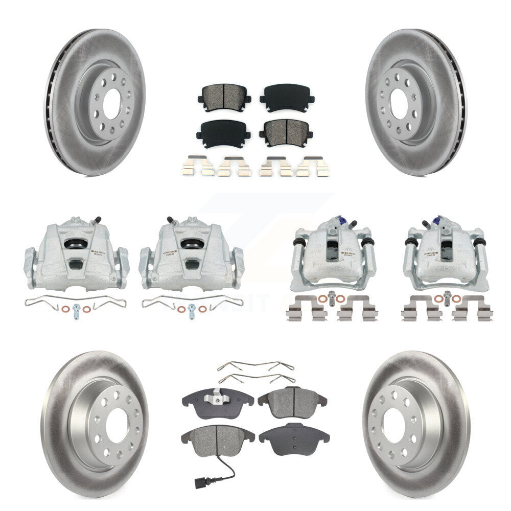 Transit Auto KCG-101073S Disc Brake Kit for 2009-2011 Volkswagen Tiguan - Front and Rear product image