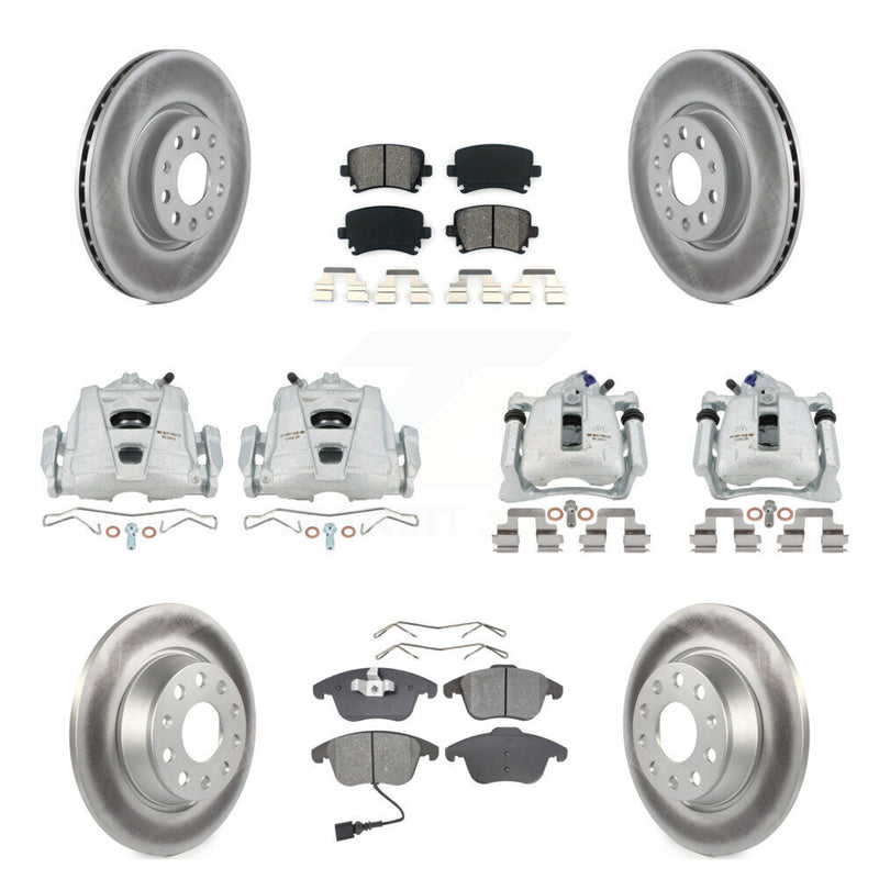 Transit Auto KCG-101073S Disc Brake Kit for 2009-2011 Volkswagen Tiguan - Front and Rear product image