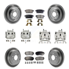 Transit Auto KCG-101074P Disc Brake Kit for 2007-2010 Ford Edge, Lincoln MKX - Front and Rear product image