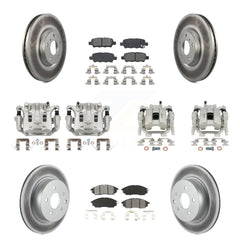 Transit Auto KCG-101074S Disc Brake Kit for 2008-2012 INFINITI EX35 - Front and Rear product image