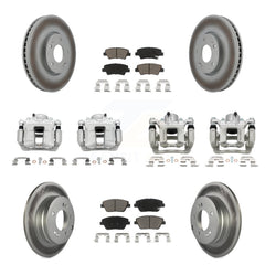 Transit Auto KCG-101077C Disc Brake Kit for 2011-2015 Hyundai Sonata, Kia Optima - Front and Rear product image
