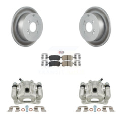 Transit Auto KCG-101077N Disc Brake Kit for 2006-2007 Hyundai Accent, Kia Rio, Kia Rio5 - Rear product image