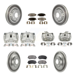 Transit Auto KCG-101078P Disc Brake Kit for 2016-2022 Mazda CX-5 - Front and Rear product image