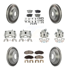 Transit Auto KCG-101078T Disc Brake Kit for 2006-2011 Acura CSX - Front and Rear product image
