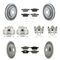 Transit Auto KCG-101079C Disc Brake Kit for 2017-2019 Lincoln MKC, Ford Escape - Front and Rear product image