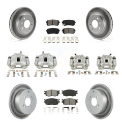 Transit Auto KCG-101079S Disc Brake Kit for 2006-2007 Hyundai Accent, Kia Rio, Kia Rio5 - Front and Rear product image