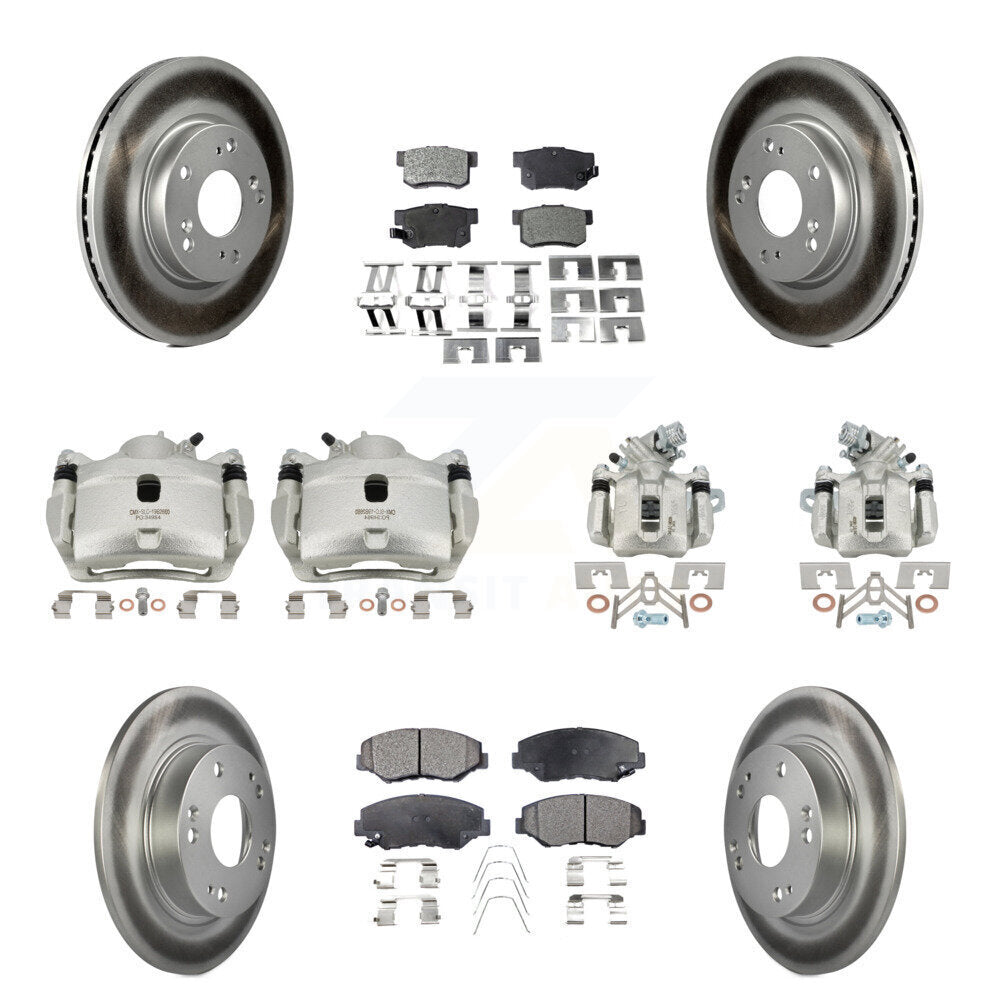 Transit Auto KCG-101079T Disc Brake Kit for 2013 Acura ILX - Front and Rear product image