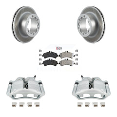 Transit Auto KCG-101080N Disc Brake Kit for 2007-2018 Freightliner Sprinter 3500, Mercedes-Benz Sprinter 3500XD, Mercedes-Benz Sprinter 3500 & more - Rear product image