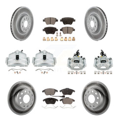 Transit Auto KCG-101080P Disc Brake Kit for 2012-2014 Volkswagen GTI - Front and Rear product image