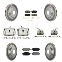 Transit Auto KCG-101081S Disc Brake Kit for 2016-2018 Mazda CX-3 - Front and Rear product image