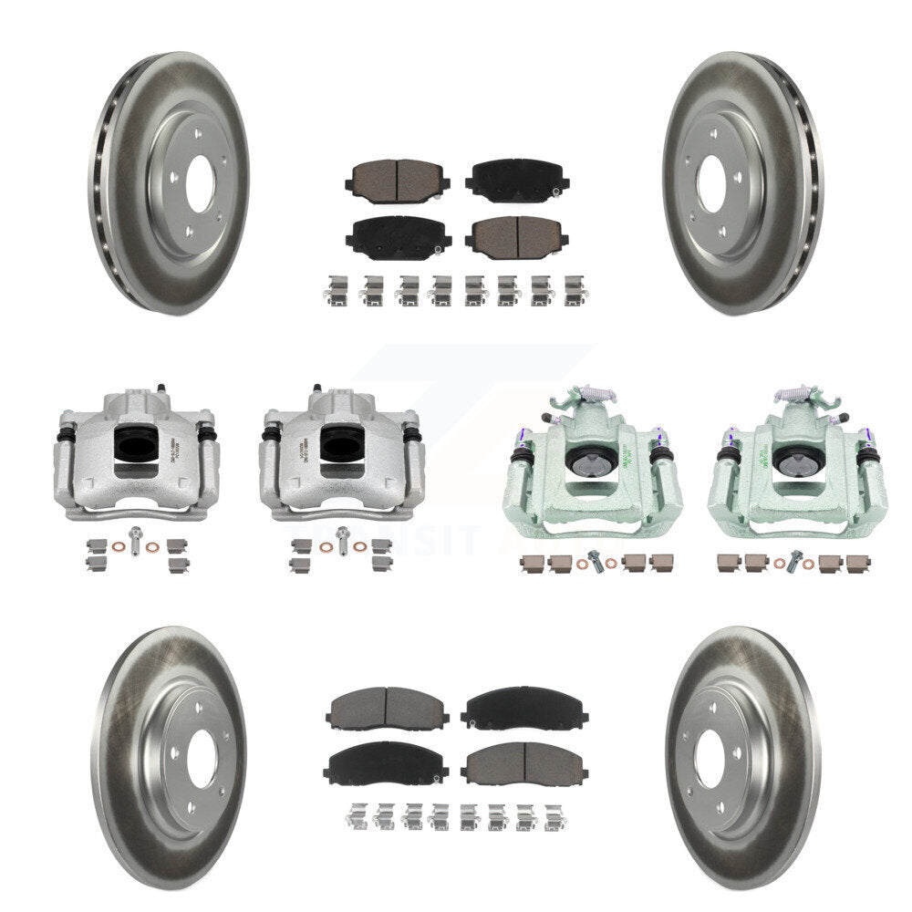 Transit Auto KCG-101082C Disc Brake Kit for 2012 Ram C/V - Front and Rear product image