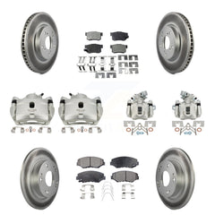Transit Auto KCG-101082T Disc Brake Kit for 2015 Honda Civic - Front and Rear product image