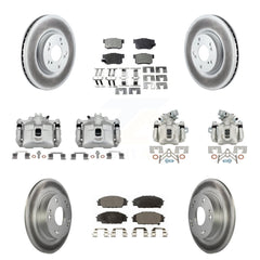 Transit Auto KCG-101083T Disc Brake Kit for 2006-2008 Honda Civic - Front and Rear product image