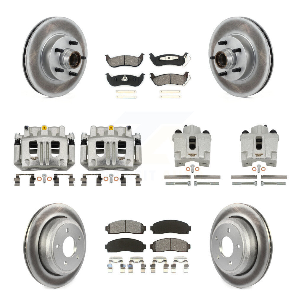 Transit Auto KCG-101084S Disc Brake Kit for 2010-2011 Ford Ranger - Front and Rear product image