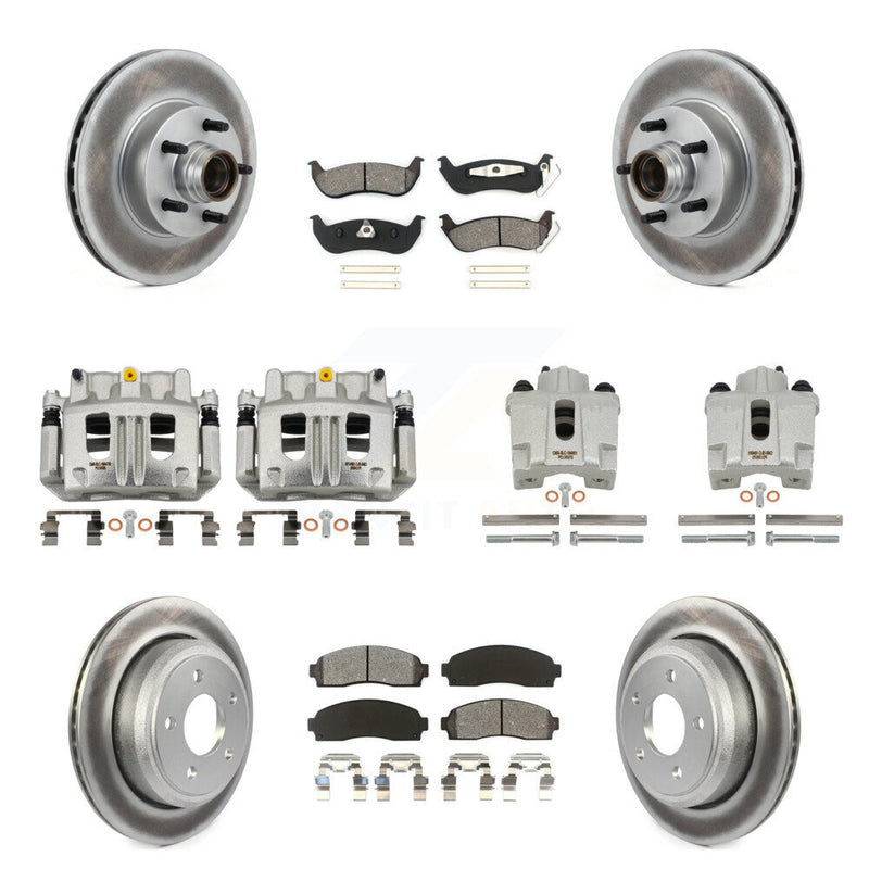 Transit Auto KCG-101084S Disc Brake Kit for 2010-2011 Ford Ranger - Front and Rear product image