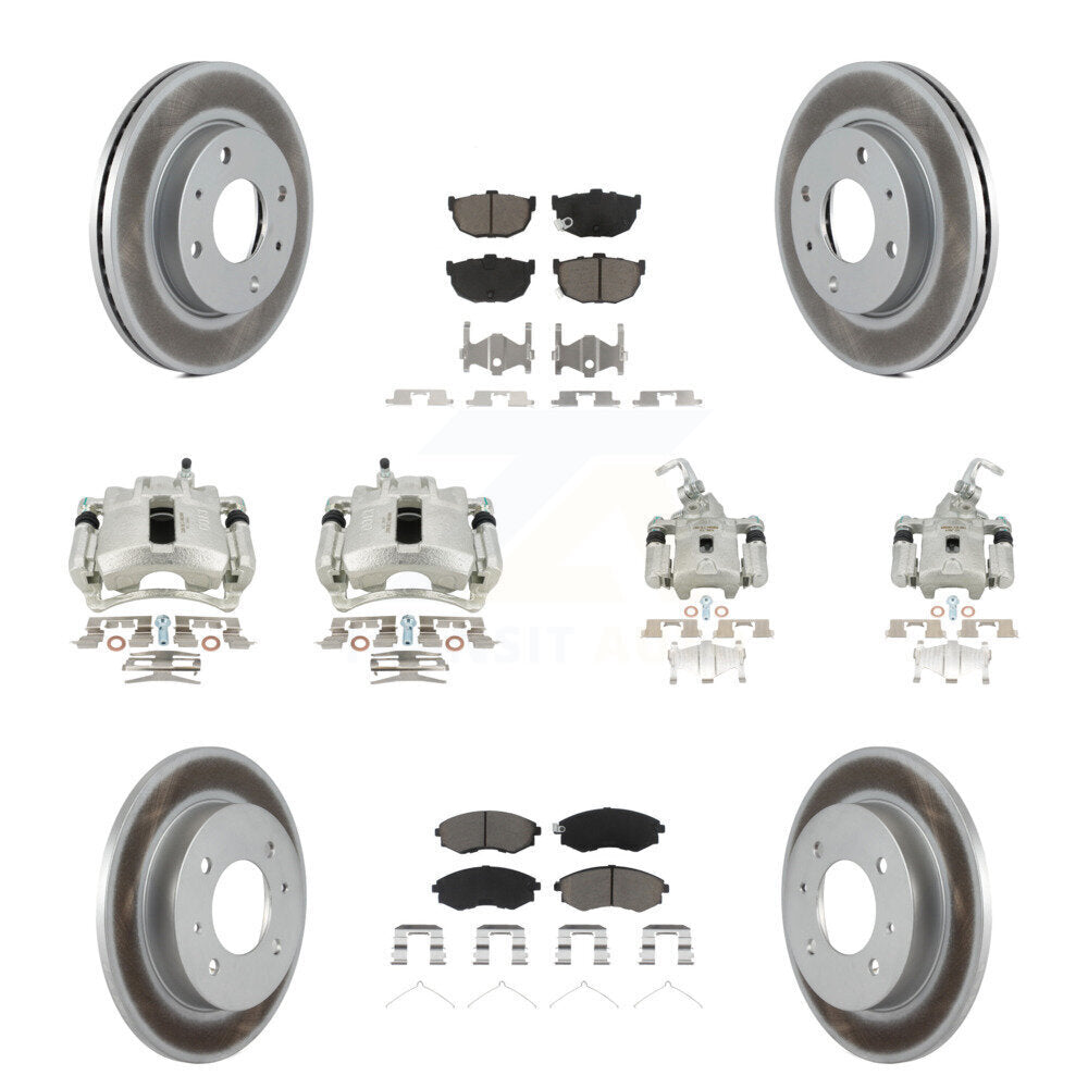 Transit Auto KCG-101085C Disc Brake Kit for 2002 Hyundai Elantra - Front and Rear product image