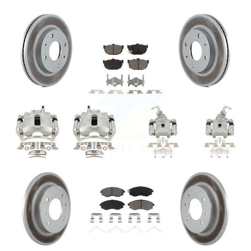 Transit Auto KCG-101085C Disc Brake Kit for 2002 Hyundai Elantra - Front and Rear product image