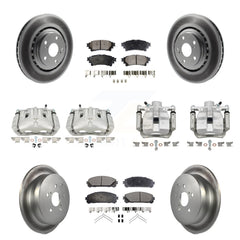 Transit Auto KCG-101085P Disc Brake Kit for 2010-2012 Toyota Sienna, Lexus RX350 - Front and Rear product image