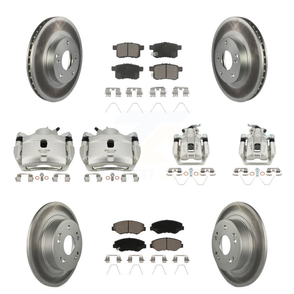 Transit Auto KCG-101086C Disc Brake Kit for 2008-2012 Honda Accord - Front and Rear product image