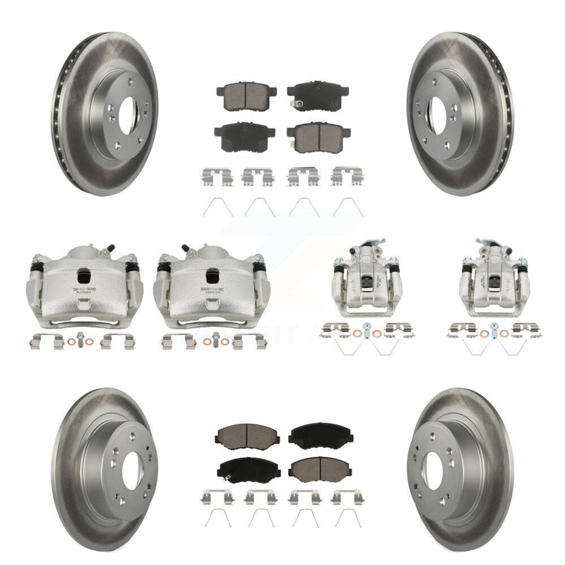 Transit Auto KCG-101086C Disc Brake Kit for 2008-2012 Honda Accord - Front and Rear product image