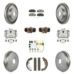Transit Auto KCG-101086S Disc Brake Kit for 2014-2018 Toyota Yaris - Front and Rear product image