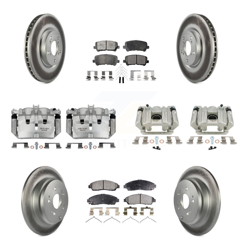 Transit Auto KCG-101086T Disc Brake Kit for 2007-2013 Acura ZDX, Acura MDX - Front and Rear product image