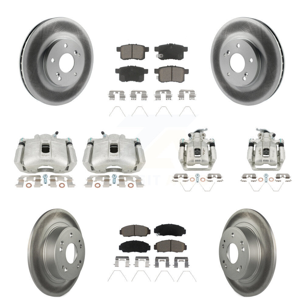 Transit Auto KCG-101087C Disc Brake Kit for 2010-2014 Honda Accord, Acura TSX - Front and Rear product image