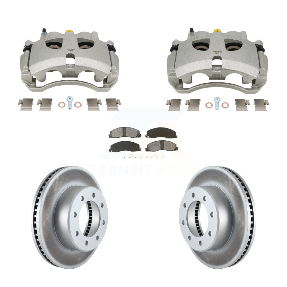 Transit Auto KCG-101087S Disc Brake Kit for 2009-2018 Ram 2500, Ram 3500, Dodge Ram 2500 & more - Front product image