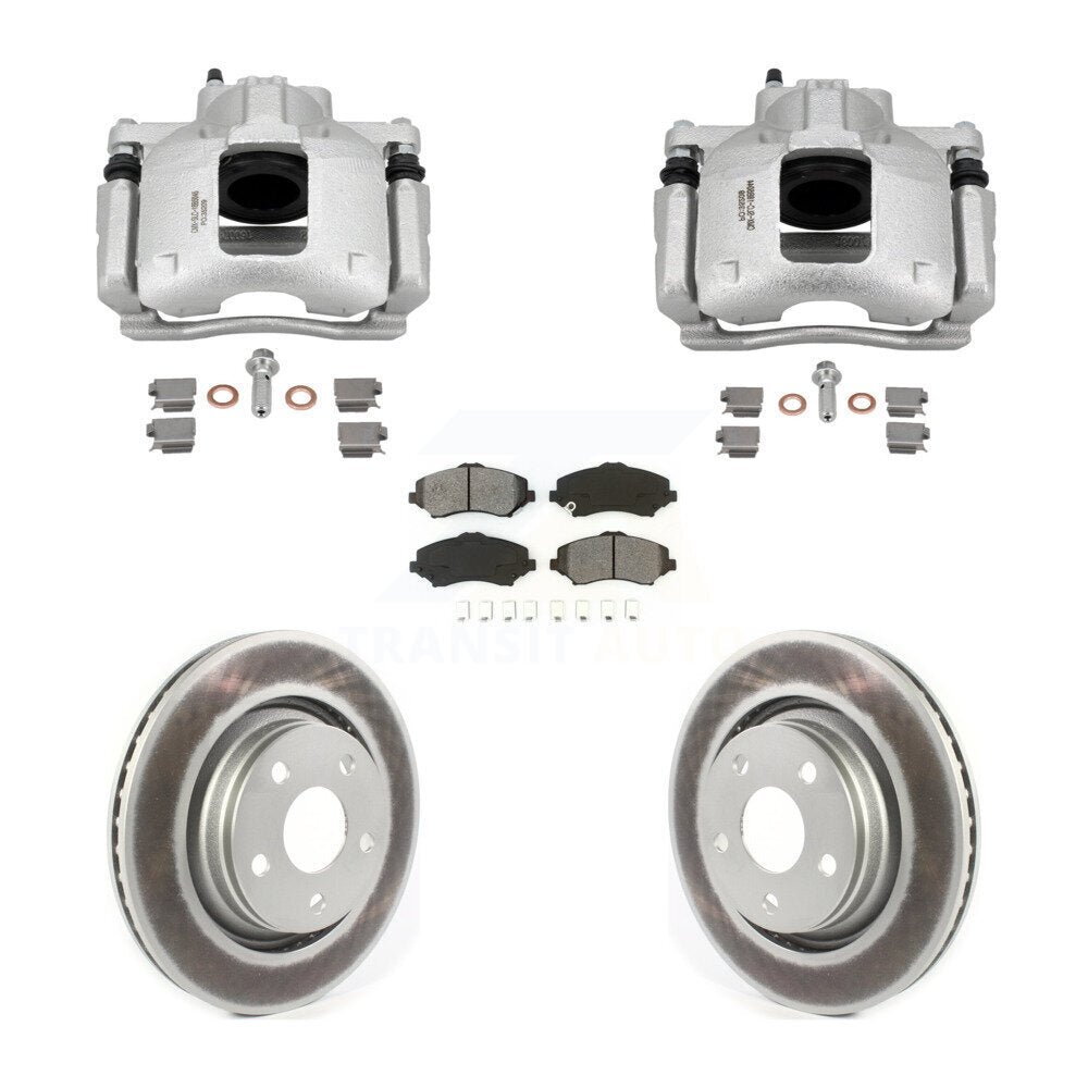 Transit Auto KCG-101088S Disc Brake Kit for 2013-2016 Jeep Wrangler - Front product image