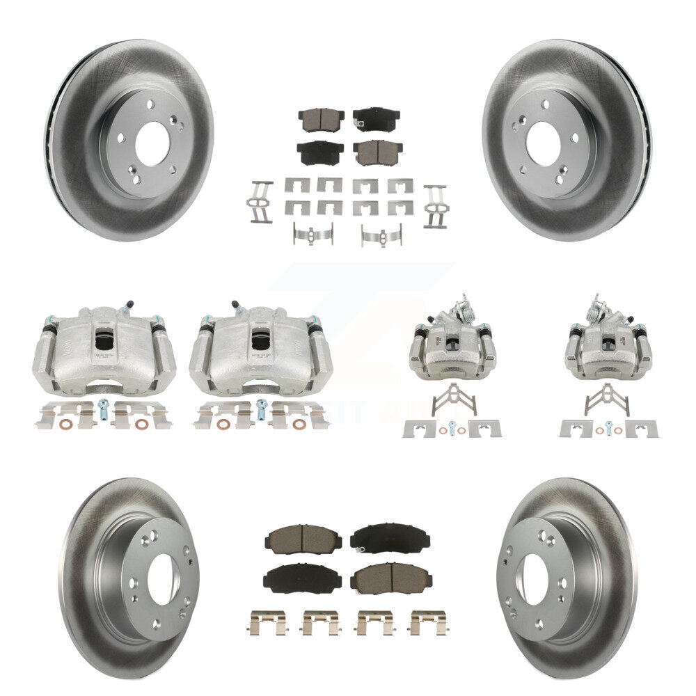 Transit Auto KCG-101090C Disc Brake Kit for 2003-2008 Honda Accord, Acura TSX - Front and Rear product image