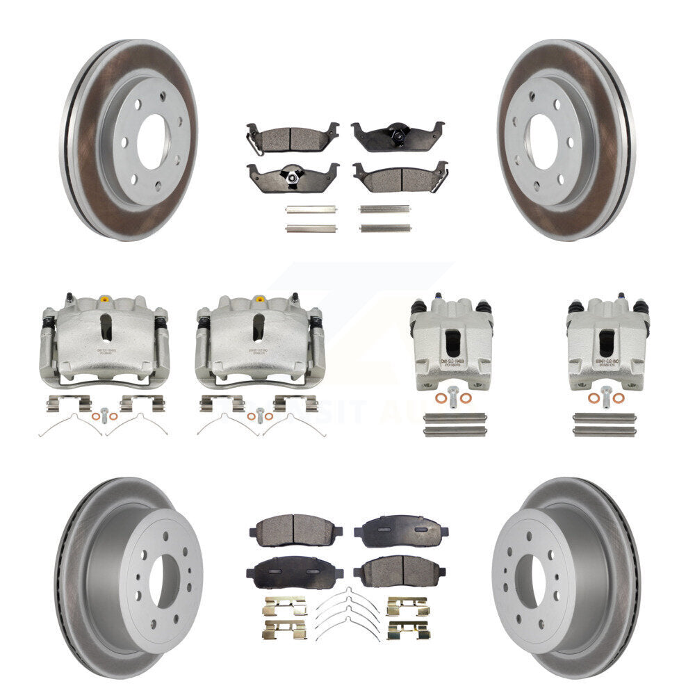 Transit Auto KCG-101090T Disc Brake Kit for 2004-2008 Lincoln Mark LT, Ford F-150 - Front and Rear product image