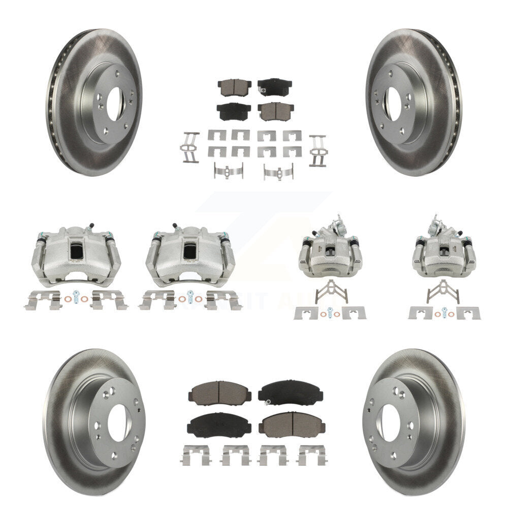 Transit Auto KCG-101091C Disc Brake Kit for 2003-2006 Honda Accord - Front and Rear product image