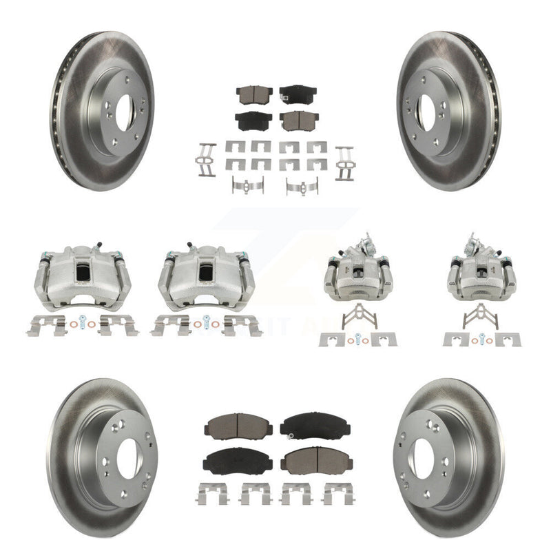 Transit Auto KCG-101091C Disc Brake Kit for 2003-2006 Honda Accord - Front and Rear product image