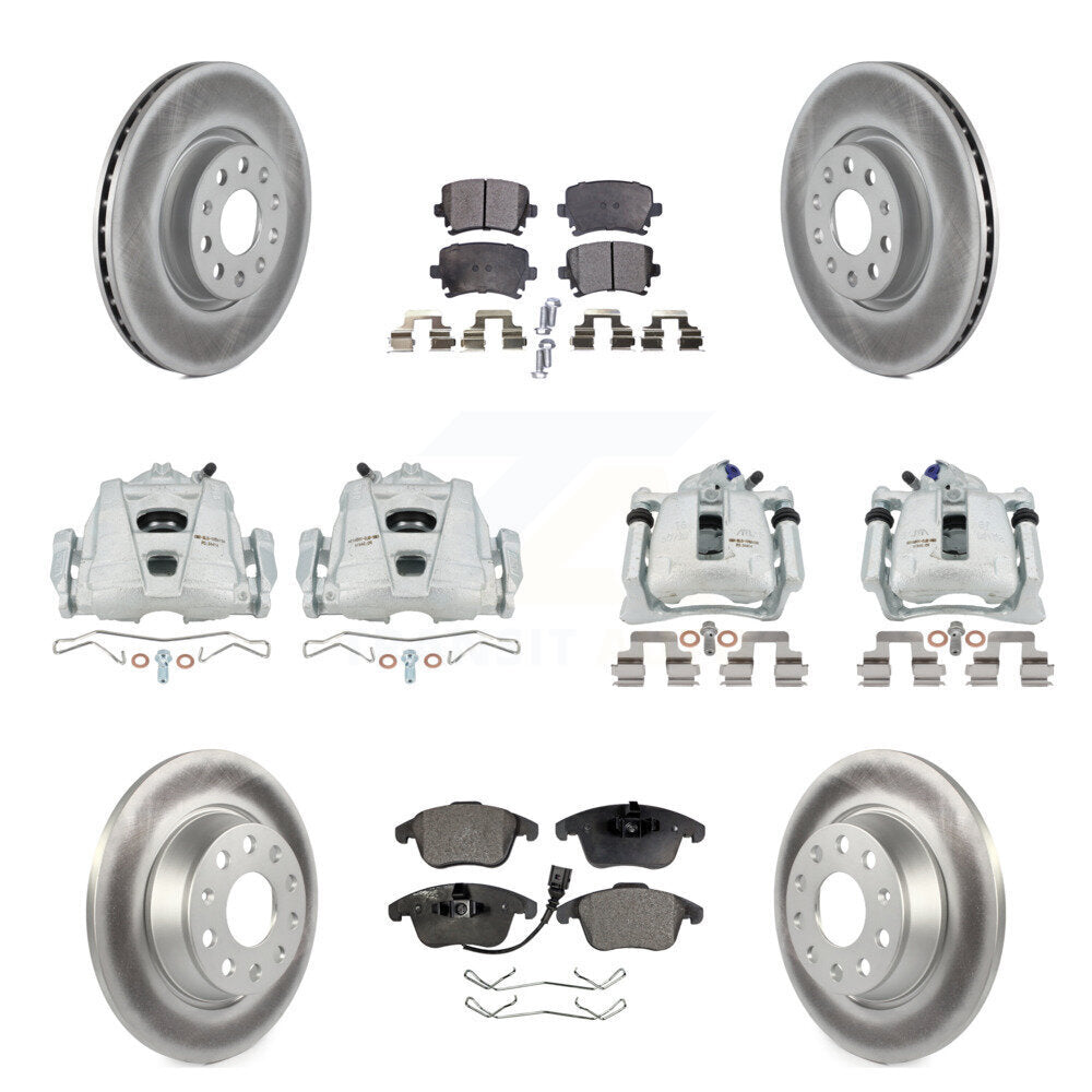 Transit Auto KCG-101091P Disc Brake Kit for 2009-2011 Volkswagen Tiguan - Front and Rear product image