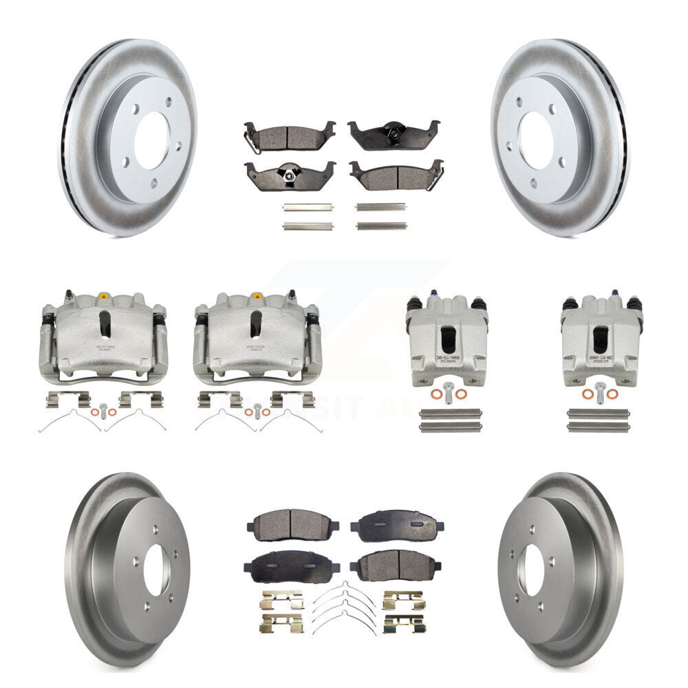 Transit Auto KCG-101091T Disc Brake Kit for 2004 Ford F-150 - Front and Rear product image