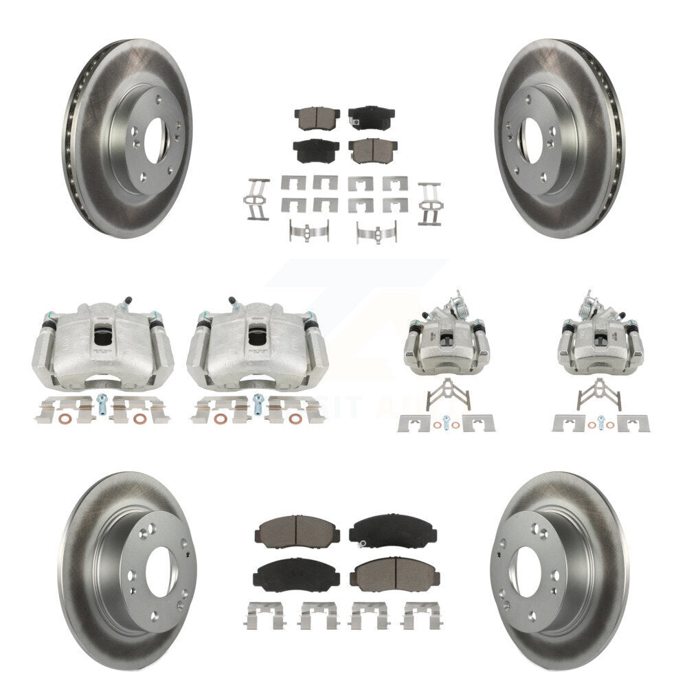 Transit Auto KCG-101092C Disc Brake Kit for 2003-2005 Honda Accord - Front and Rear product image