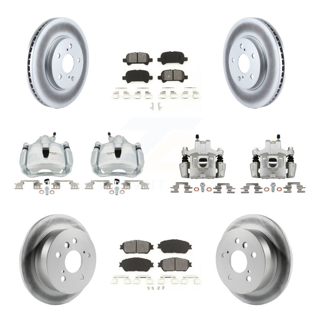 Transit Auto KCG-101092S Disc Brake Kit for 2004-2008 Toyota Avalon, Toyota Solara - Front and Rear product image
