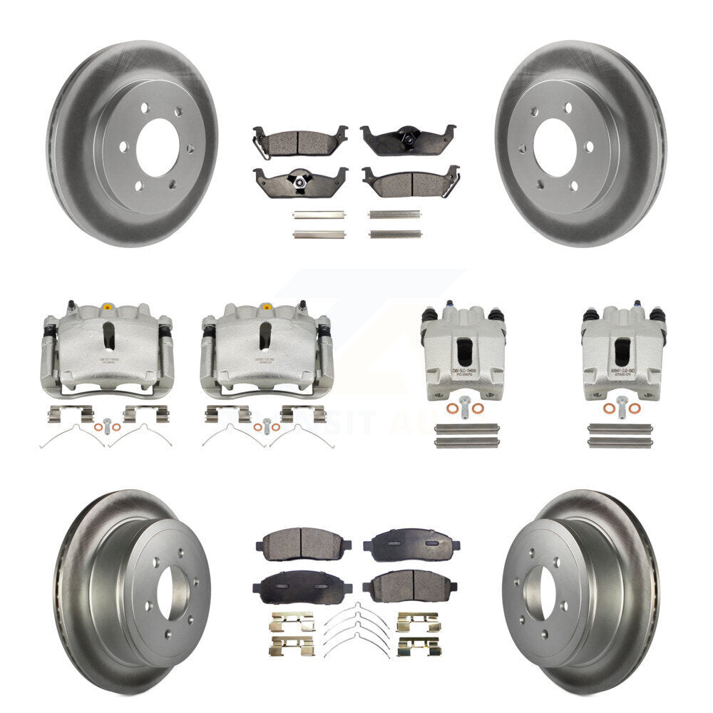 Transit Auto KCG-101092T Disc Brake Kit for 2004-2008 Lincoln Mark LT, Ford F-150 - Front and Rear product image
