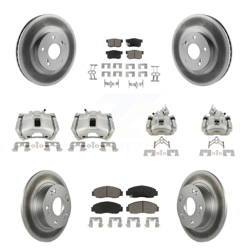 Transit Auto KCG-101093C Disc Brake Kit for 2005-2007 Honda Accord - Front and Rear product image