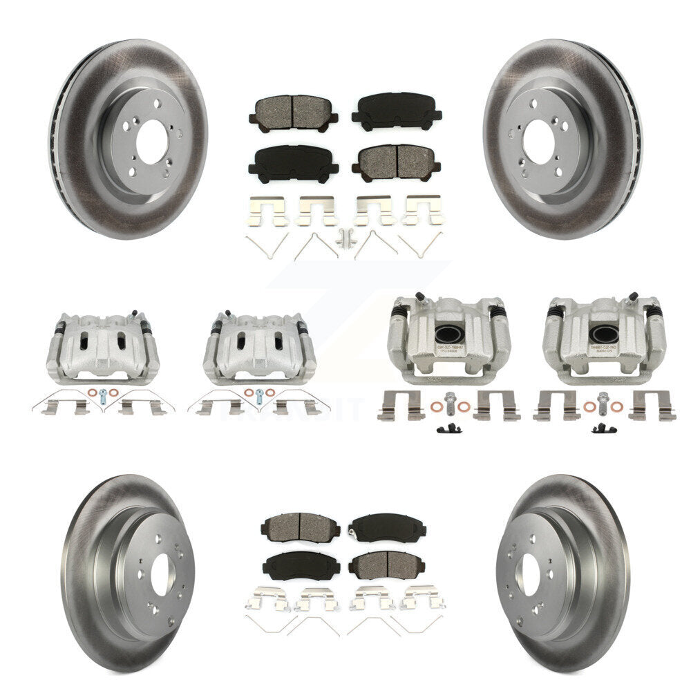 Transit Auto KCG-101093S Disc Brake Kit for 2011-2014 Honda Odyssey - Front and Rear product image