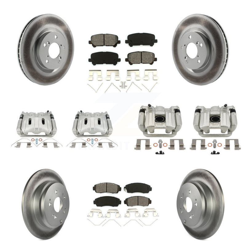 Transit Auto KCG-101093S Disc Brake Kit for 2011-2014 Honda Odyssey - Front and Rear product image